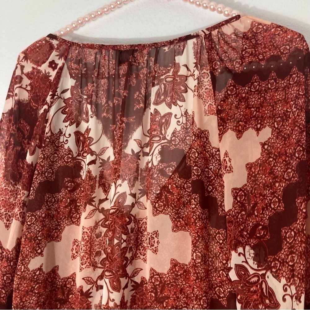 Show Me Your Mumu sheer Sienna Swing dress size M - Picture 15 of 16
